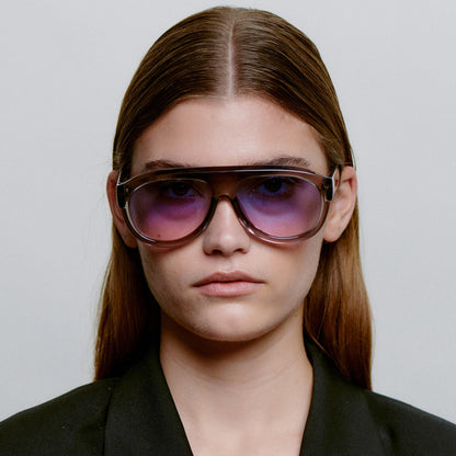A.KJÆRBEDE RIO Sunglasses l Grey Transparent Aviator