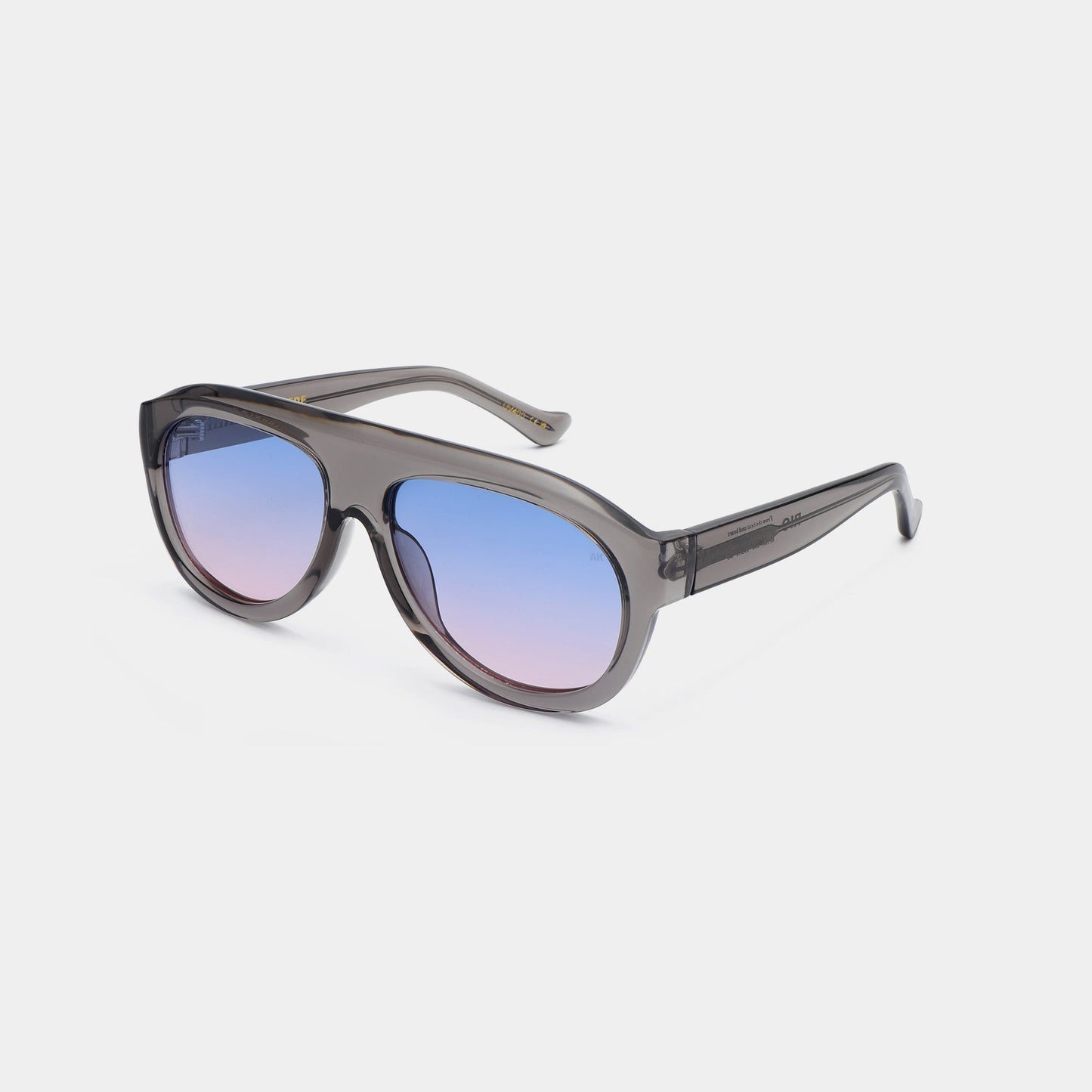 A.KJÆRBEDE RIO Sunglasses l Grey Transparent Aviator