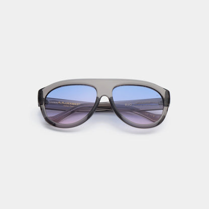 A.KJÆRBEDE RIO Sunglasses l Grey Transparent Aviator