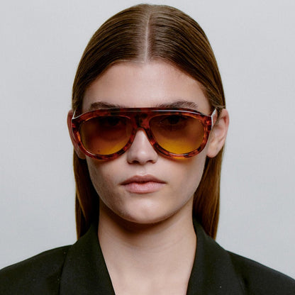A.KJÆRBEDE RIO Sunglasses l Havana Tortoise Aviator