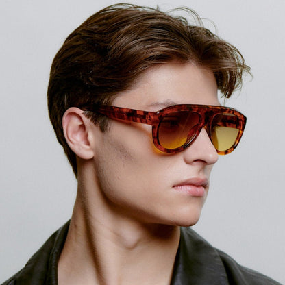 A.KJÆRBEDE RIO Sunglasses l Havana Tortoise Aviator