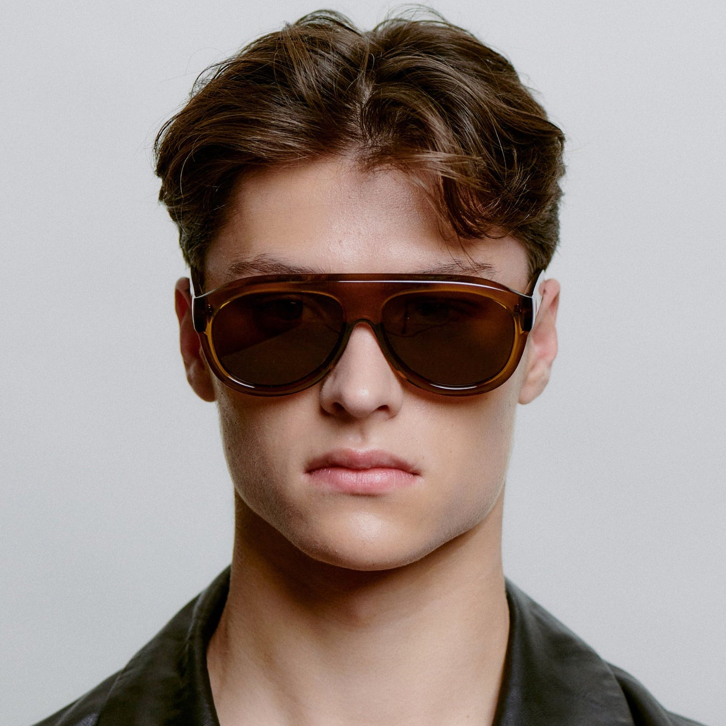 A.KJÆRBEDE RIO Sunglasses l Smoke Transparent Aviator
