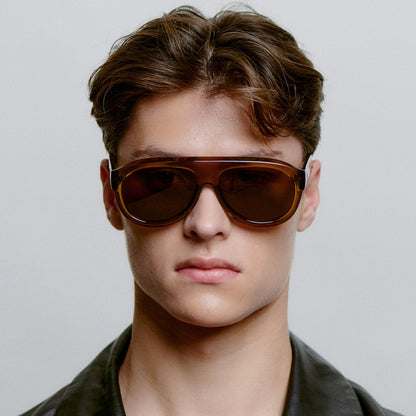A.KJÆRBEDE RIO Sunglasses l Smoke Transparent Aviator