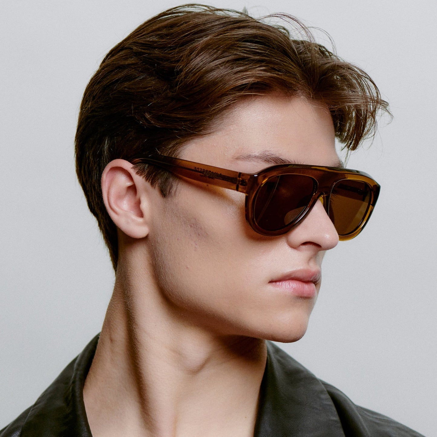 A.KJÆRBEDE RIO Sunglasses l Smoke Transparent Aviator