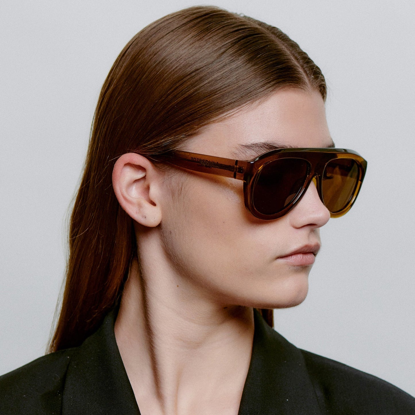 A.KJÆRBEDE RIO Sunglasses l Smoke Transparent Aviator