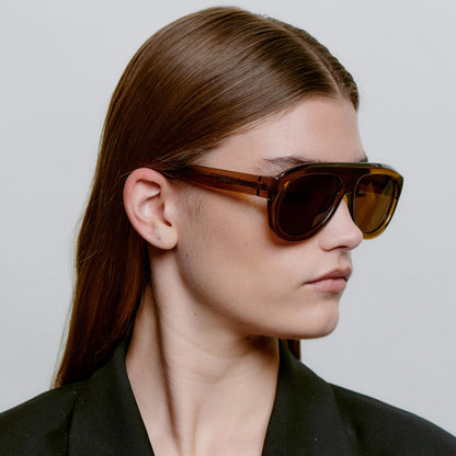 A.KJÆRBEDE RIO Sunglasses l Smoke Transparent Aviator