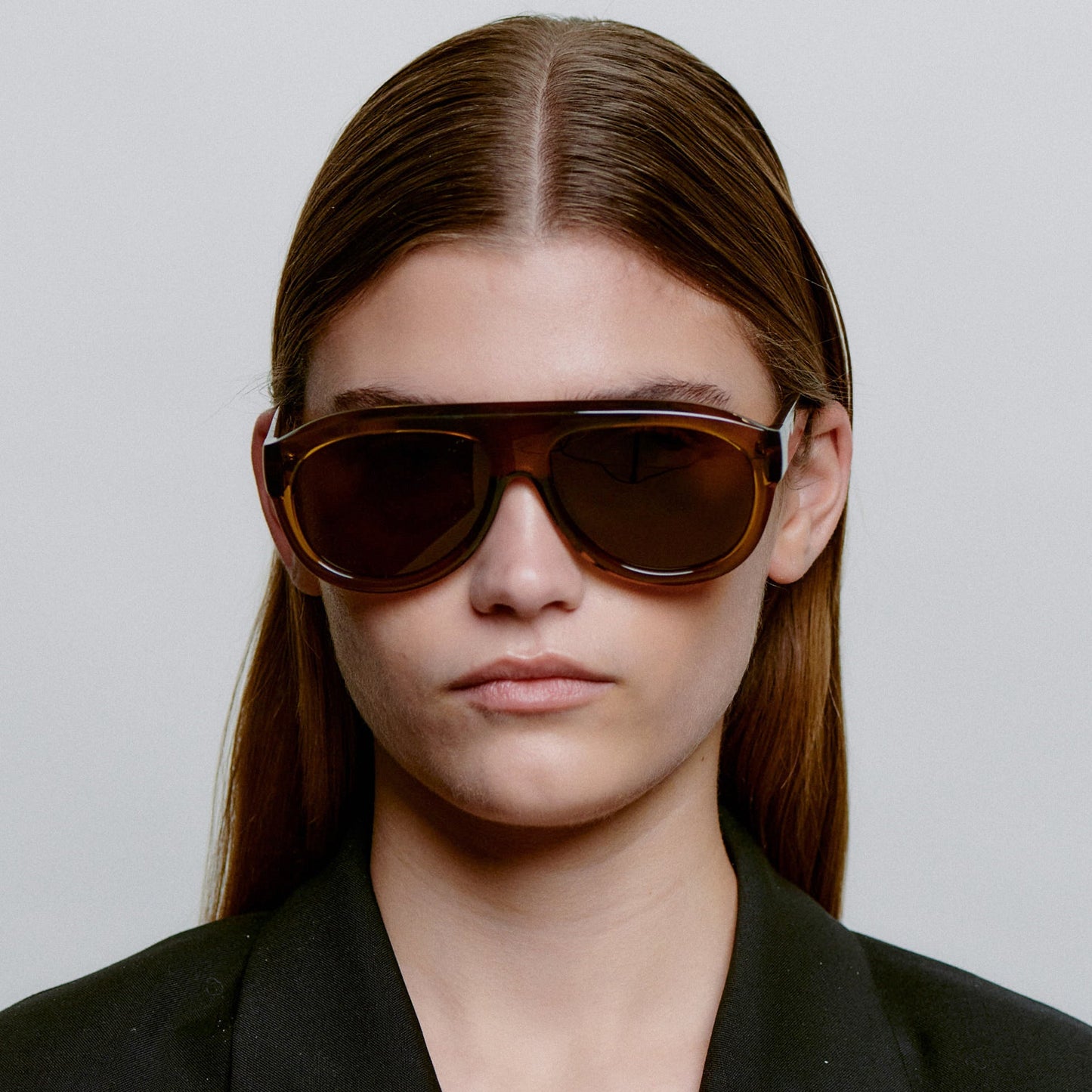 A.KJÆRBEDE RIO Sunglasses l Smoke Transparent Aviator