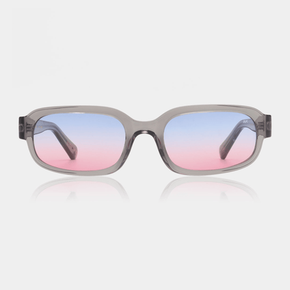 A.KJÆRBEDE WILL Sunglasses l Grey Transparent / Purple Pink Lens
