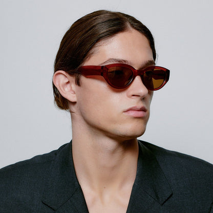 A.KJÆRBEDE WINNIE Sunglasses l Brown Transparent