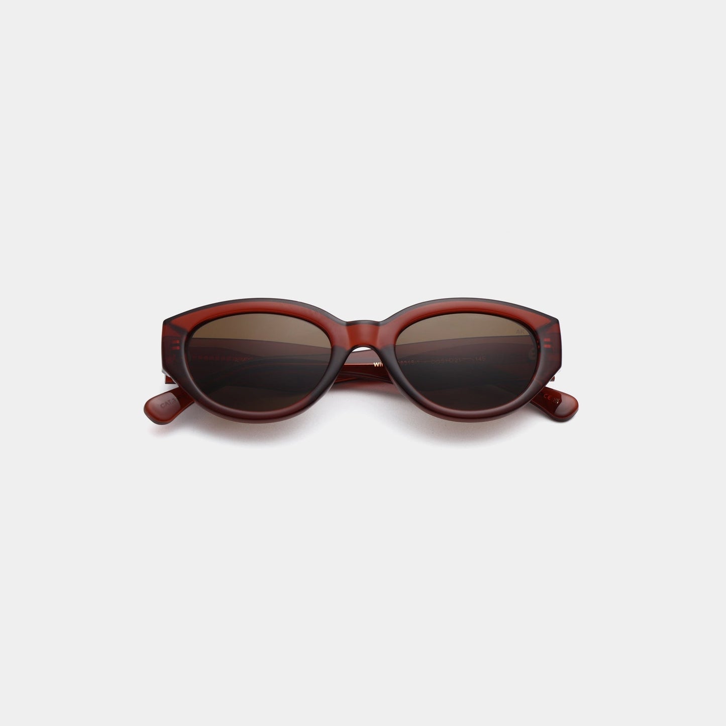 A.KJÆRBEDE WINNIE Sunglasses l Brown Transparent