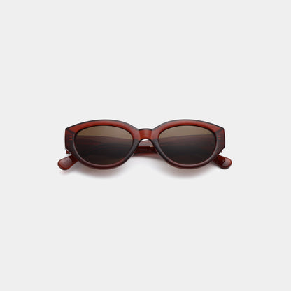 A.KJÆRBEDE WINNIE Sunglasses l Brown Transparent