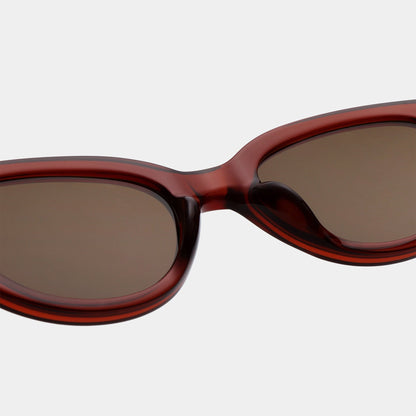 A.KJÆRBEDE WINNIE Sunglasses l Brown Transparent