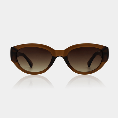 A.KJÆRBEDE WINNIE Sunglasses l Cat-Eye Smoke Transparent