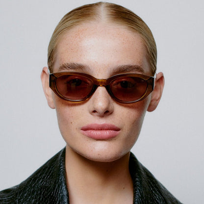 A.KJÆRBEDE WINNIE Sunglasses l Cat-Eye Smoke Transparent