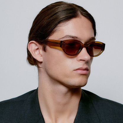 A.KJÆRBEDE WINNIE Sunglasses l Cat-Eye Smoke Transparent