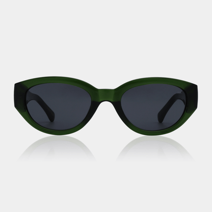 A.KJÆRBEDE WINNIE Sunglasses l Cat-Eye Dark Green