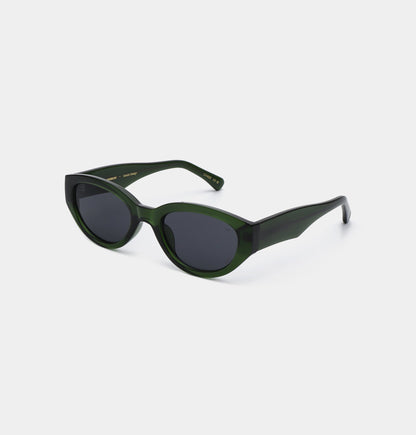 A.KJÆRBEDE WINNIE Sunglasses l Cat-Eye Dark Green