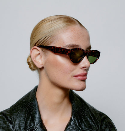 A.KJÆRBEDE WINNIE Sunglasses l Cat-Eye Demi Tortoise
