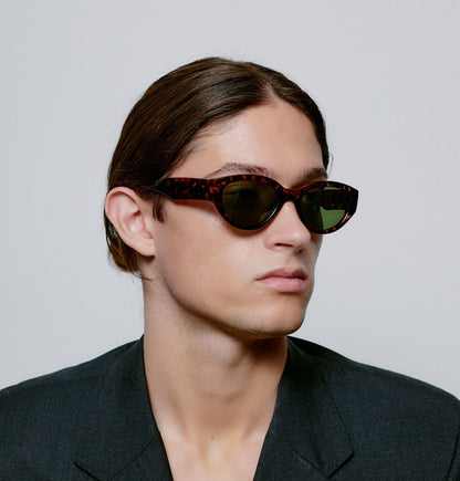 A.KJÆRBEDE WINNIE Sunglasses l Cat-Eye Demi Tortoise