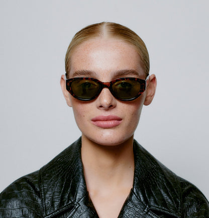 A.KJÆRBEDE WINNIE Sunglasses l Cat-Eye Demi Tortoise