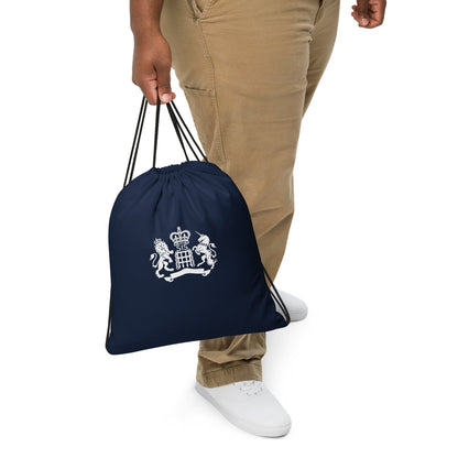 S.I.S. Logo Drawstring bag