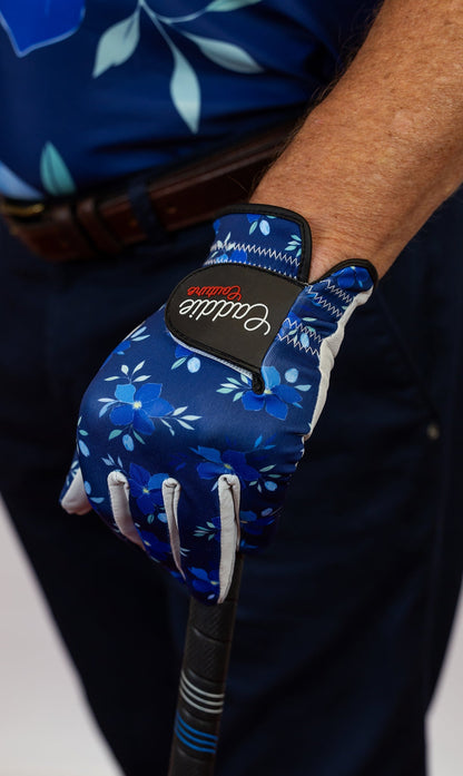 Azure Petal Golf Glove