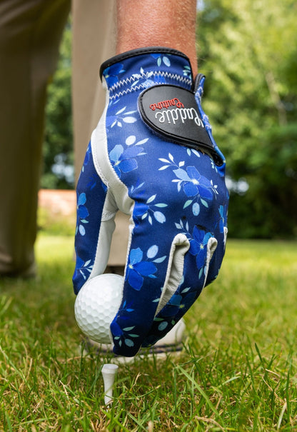 Azure Petal Golf Glove