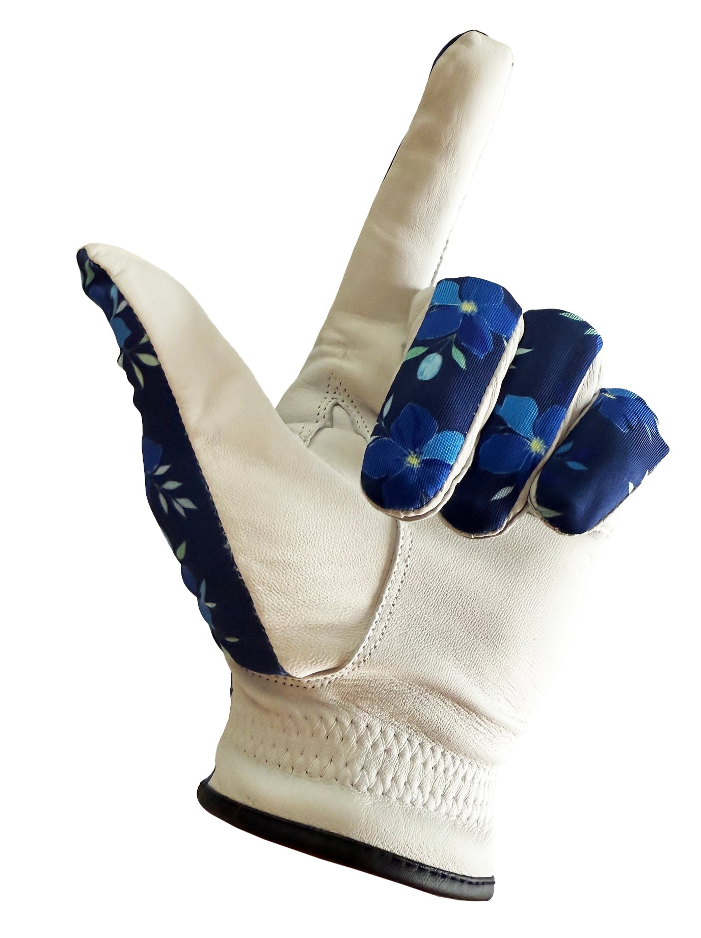 Azure Petal Golf Glove
