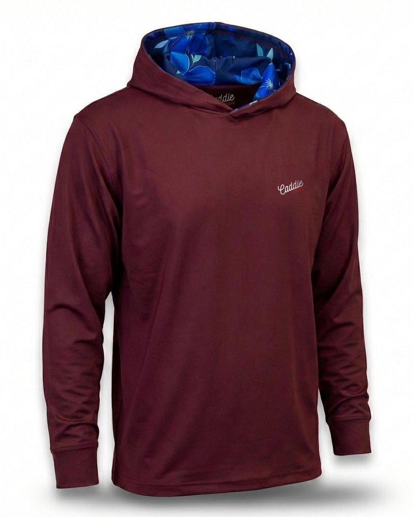 Azure Petal Performance Golf Hoodie