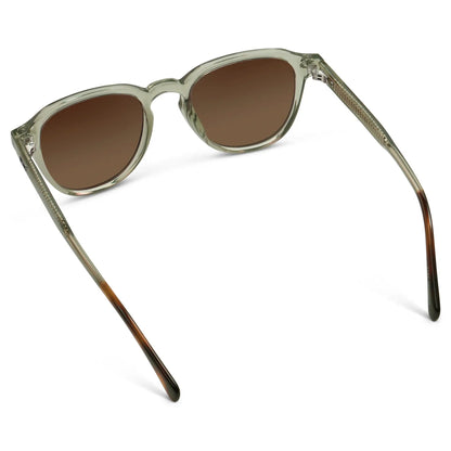 BAKER Round Polarised Men's Sunglasses l Palm Green - WMP Eyewear