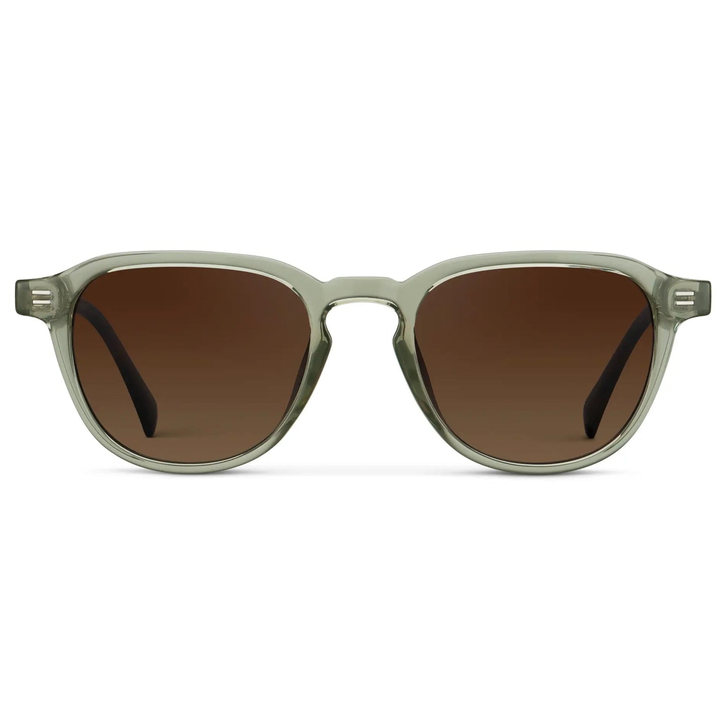 BAKER Round Polarised Men's Sunglasses l Palm Green - WMP Eyewear