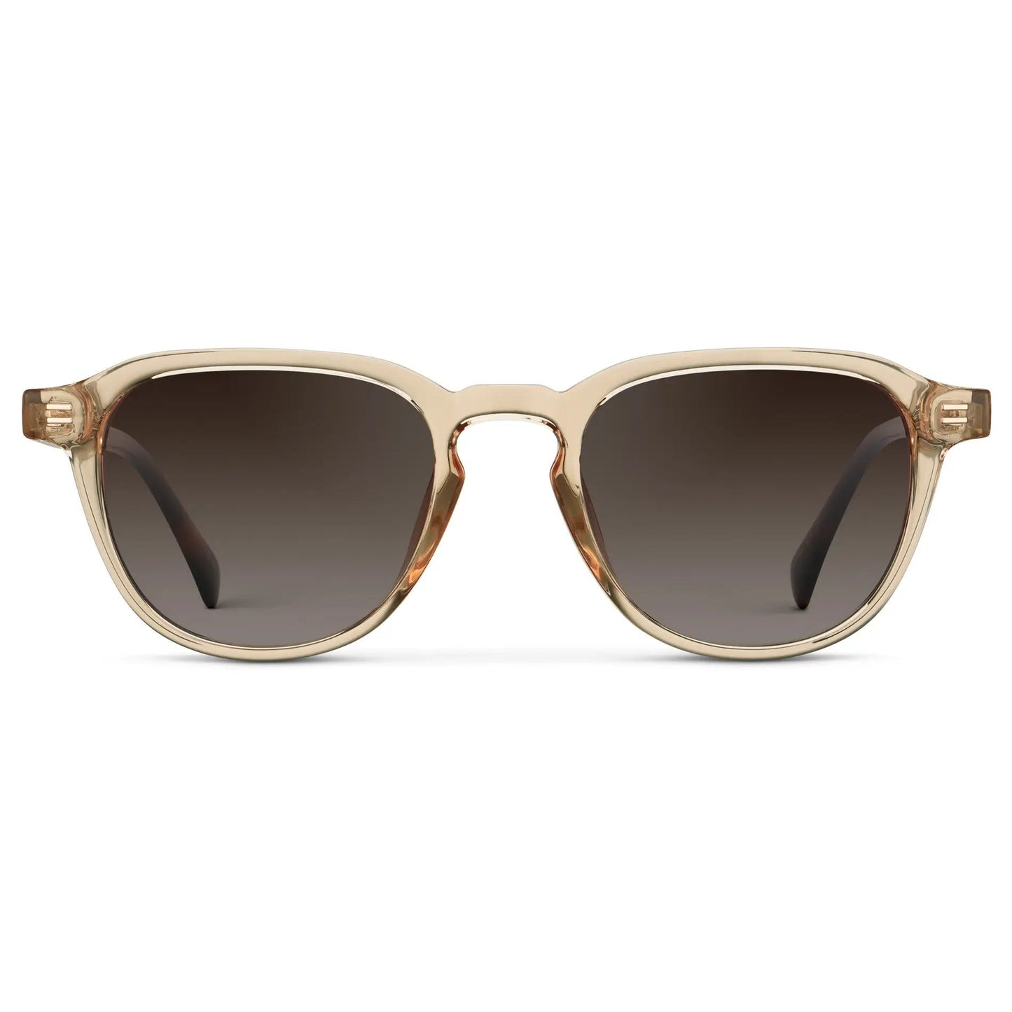 BAKER Round Polarised Men's Sunglasses l Sand Brown - WMP Eyewear