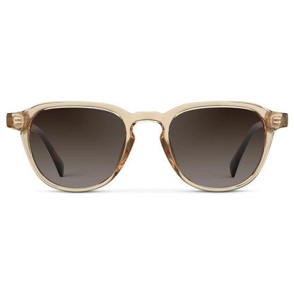 BAKER Round Polarised Men's Sunglasses l Sand Brown - WMP Eyewear