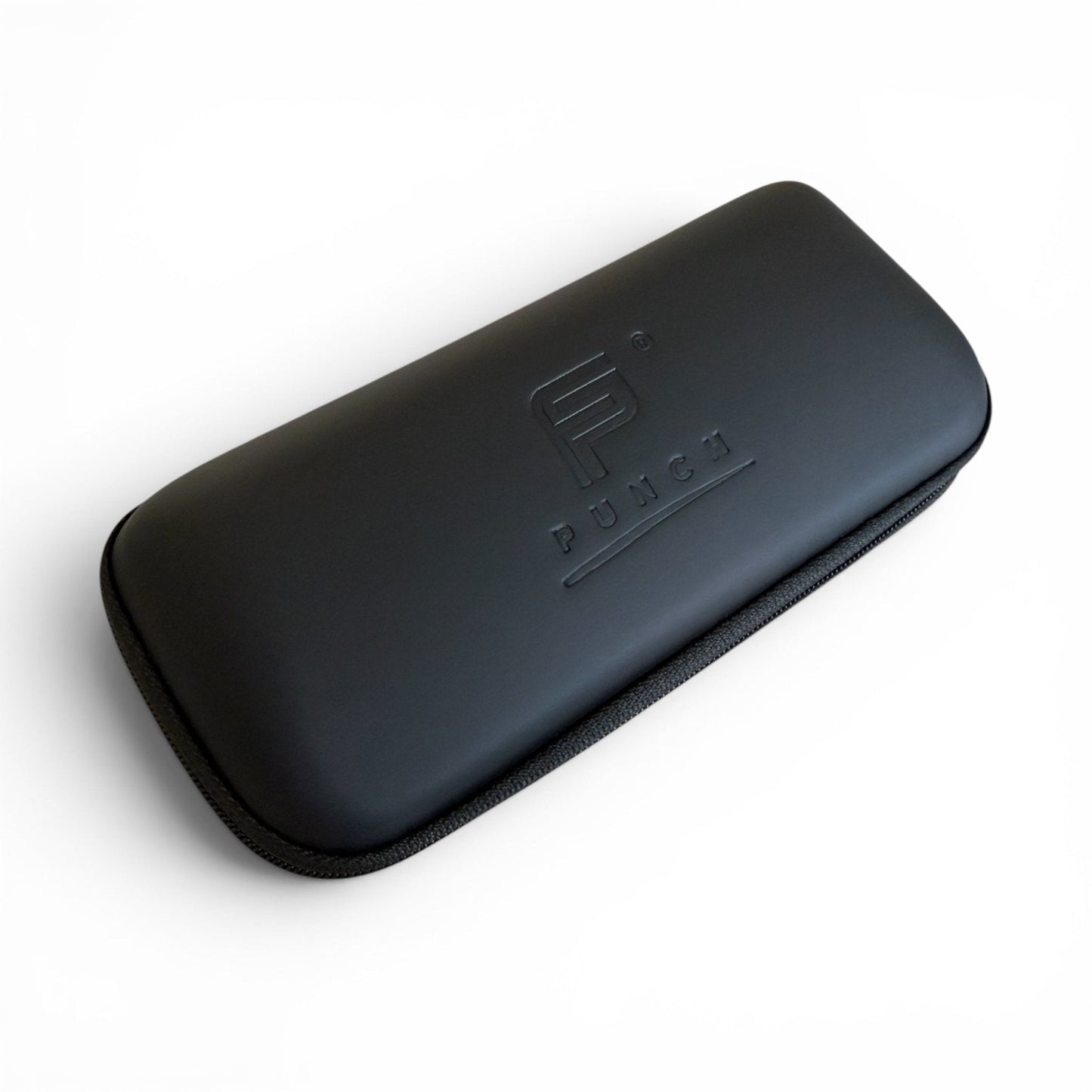 Black Hard Shell Sunglasses Zipper Case l PUNCH