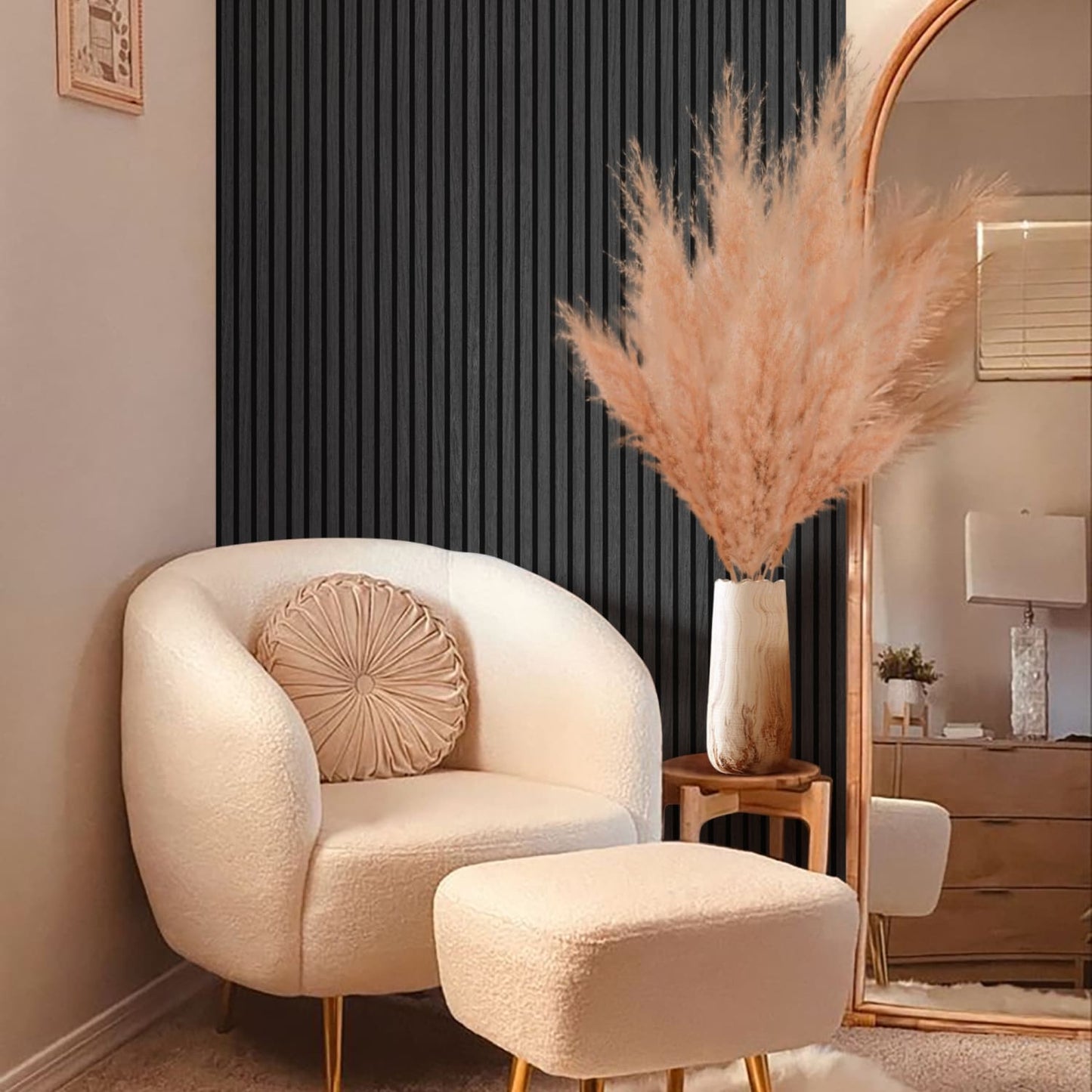 Black Oak Acoustic Wall Panels Also Ideal For A Golf Studio And Shops  (2 Pack)