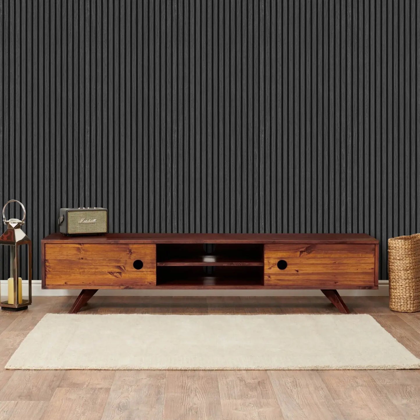 Black Oak Acoustic Wall Panels Also Ideal For A Golf Studio And Shops (3 Pack)