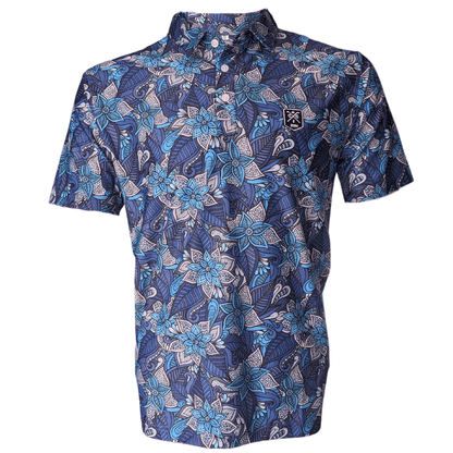 Blue Serenity Signature Golf Polo