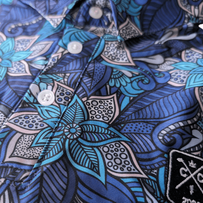 Blue Serenity Signature Golf Polo