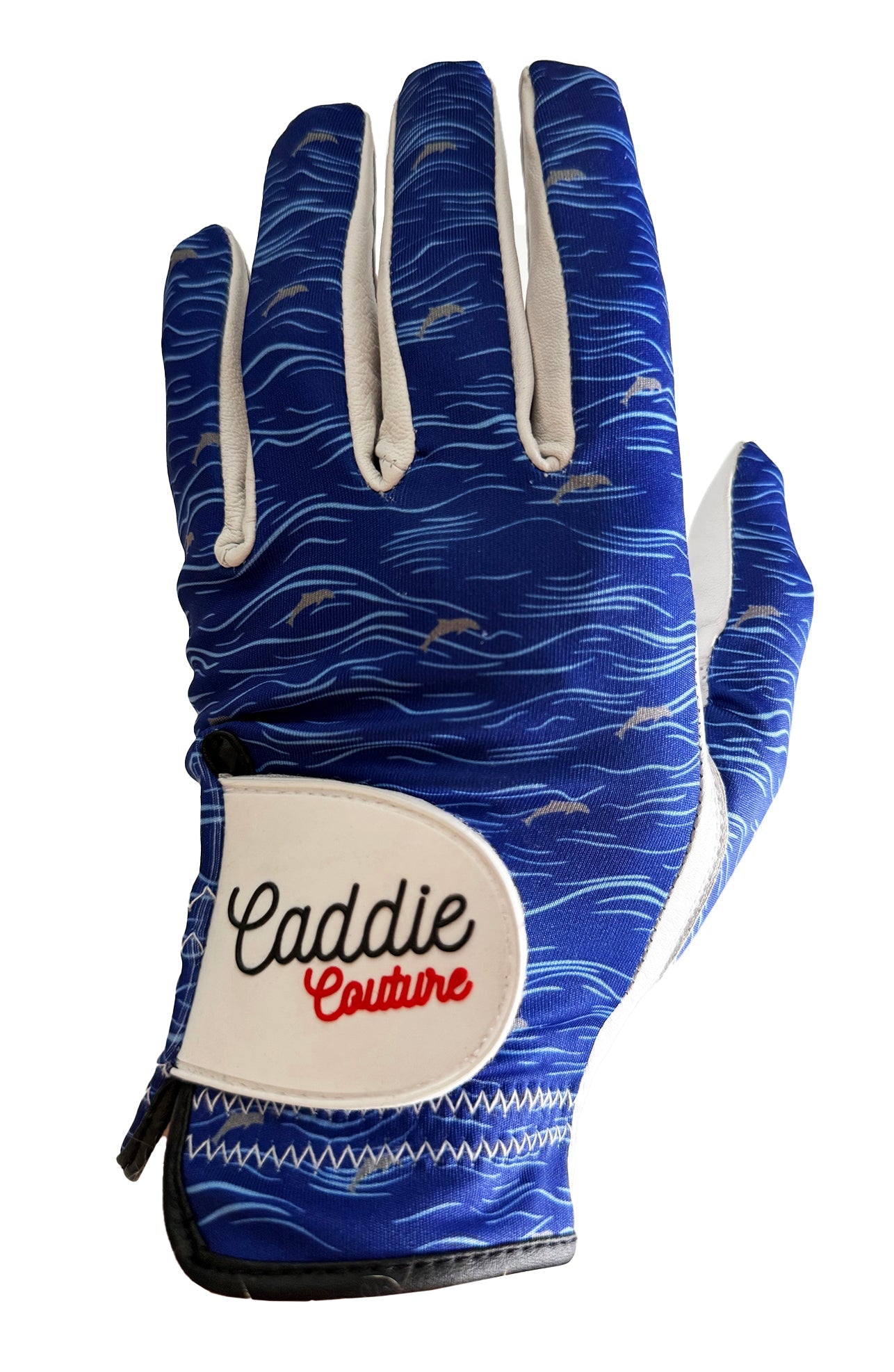 Blue Waves Golf Glove