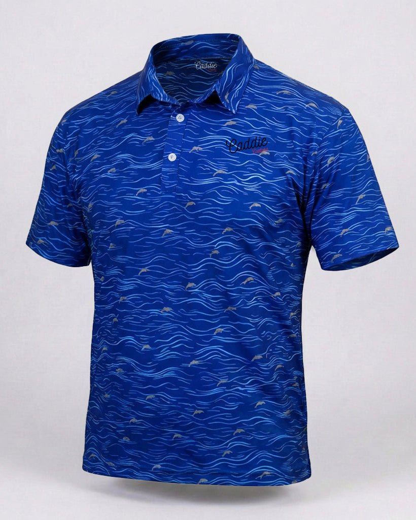 Blue Waves Performance Golf Polo