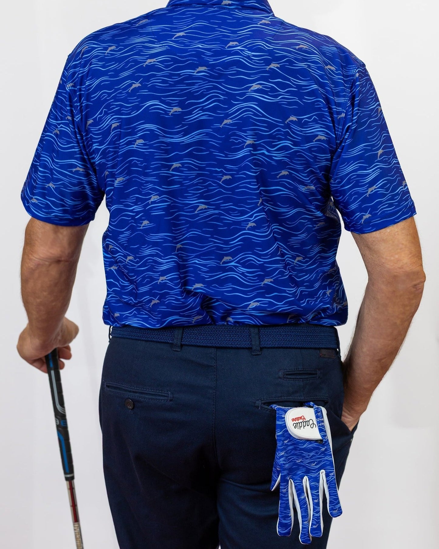 Blue Waves Performance Golf Polo