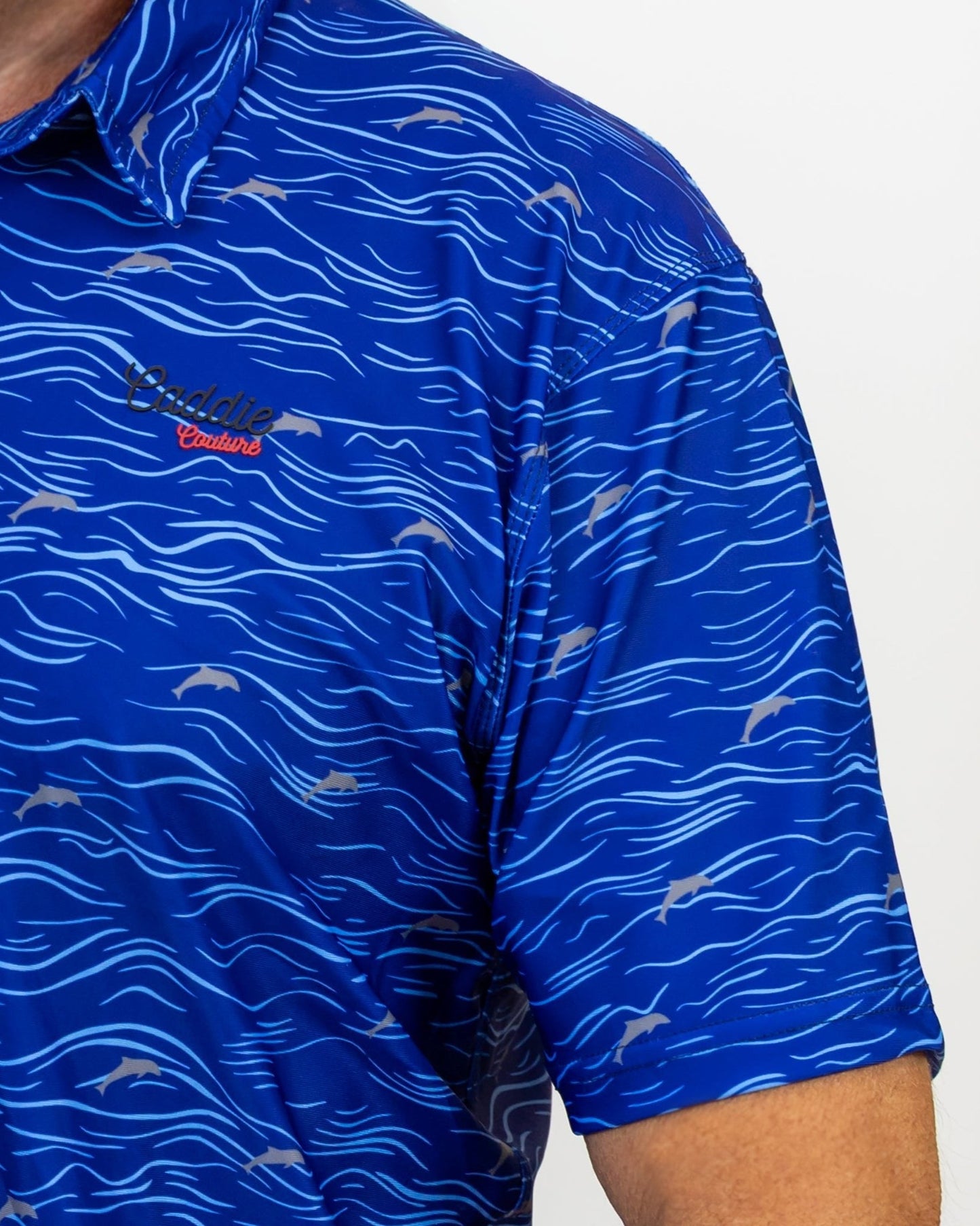 Blue Waves Performance Golf Polo