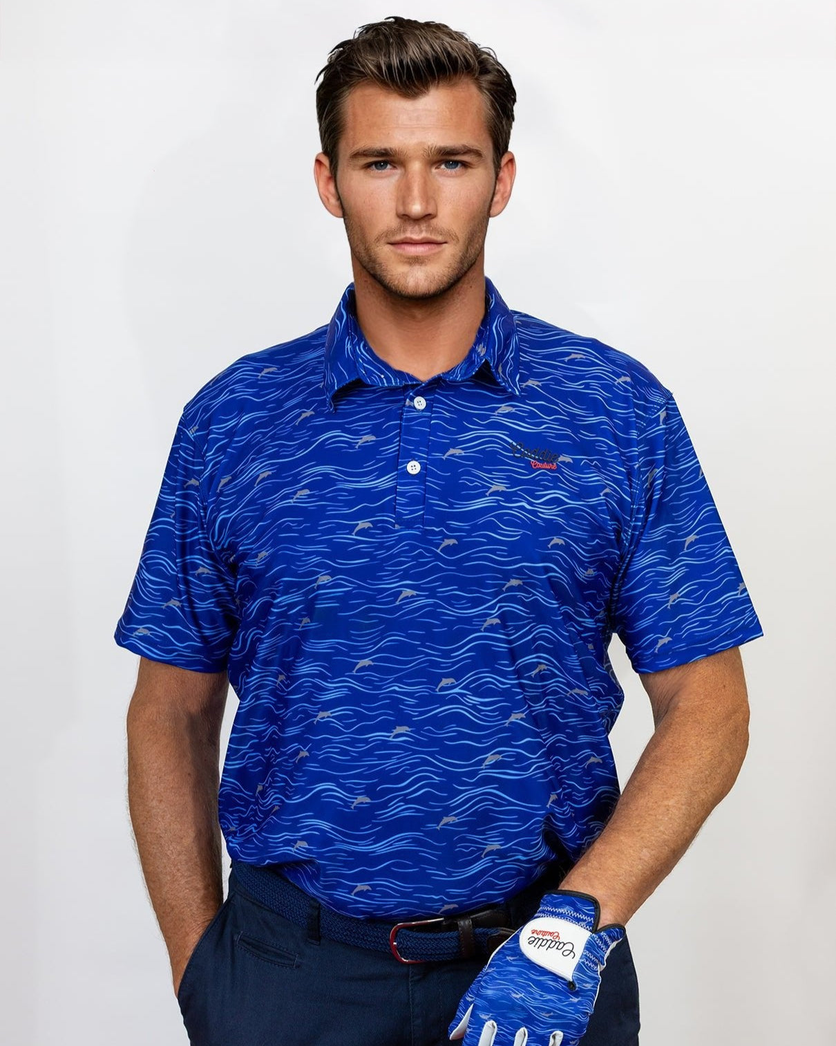 Blue Waves Performance Golf Polo