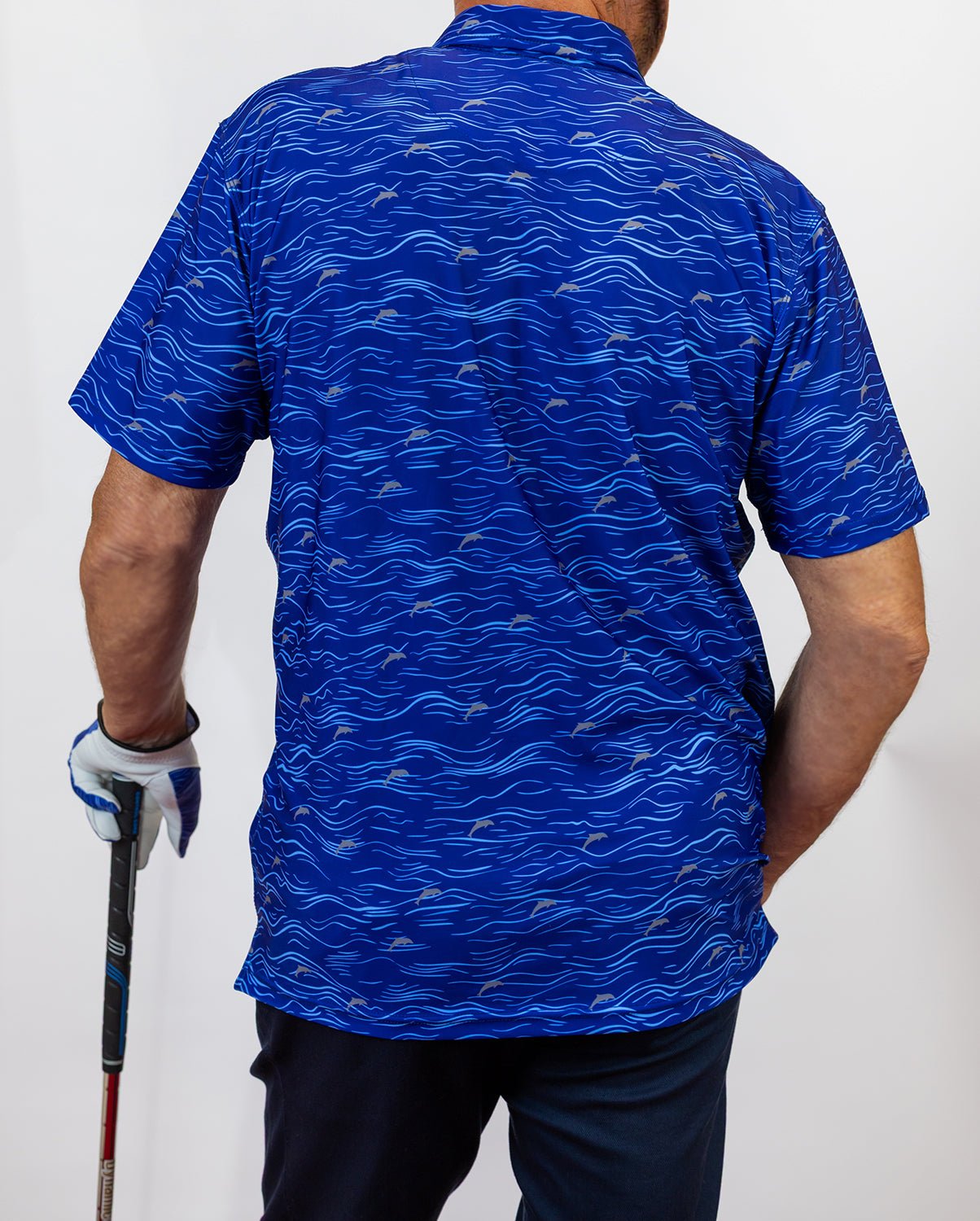 Blue Waves Performance Golf Polo