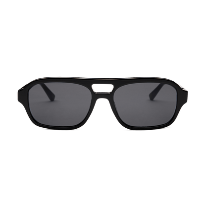 BURT Black Aviator Sunglasses by Messy Weekend