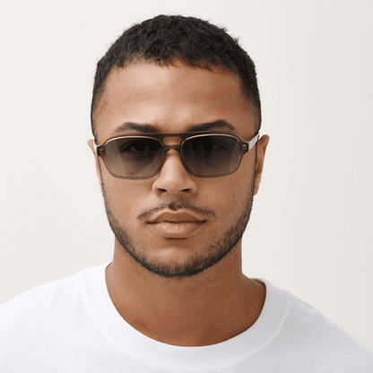 BURT Bottle Green Aviator Sunglasses by Messy Weekend
