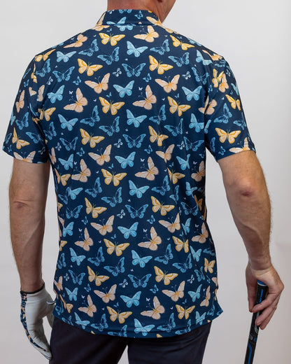 Butterflies Performance Golf Polo