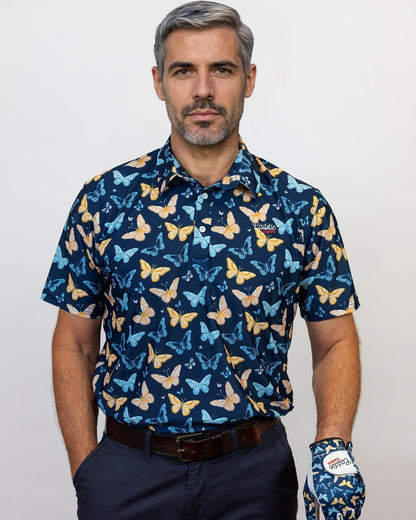 Butterflies Performance Golf Polo