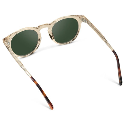 CADDIE Men's Golf Special Edition Sunglasses - Crystal Sand Brown by WMP Eyewear