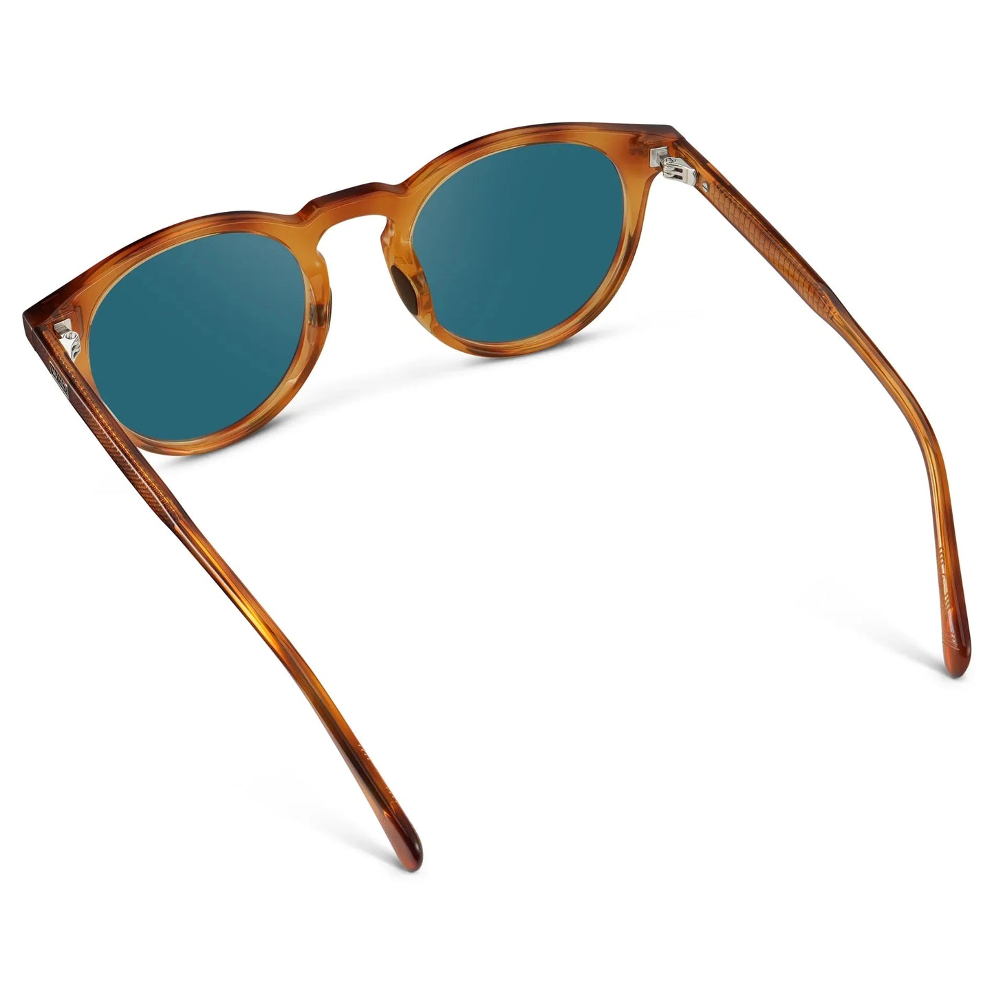 CADDIE Men's Golf Sunglasses - Honey Tortoise / Laguna Blue Lens l WMP Eyewear